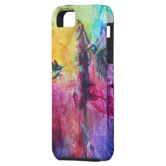 Hummingbird Phone Case (Achterkant Links)