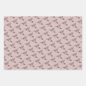 Hummingbird Pink Rhododendron Wrapping Paper (Voorkant)