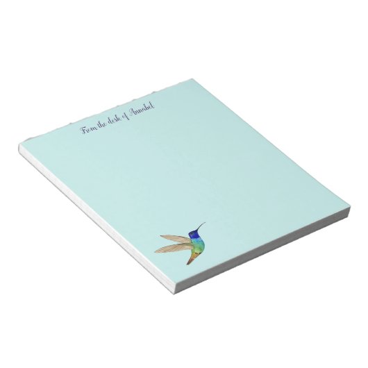 Hummingbird Post-it Notes Notitieblok (Schuin)