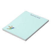 Hummingbird Post-it Notes Notitieblok (Linkerzijde)