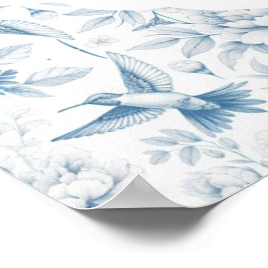 Hummingbird Poster for Celebrations (Hoek)