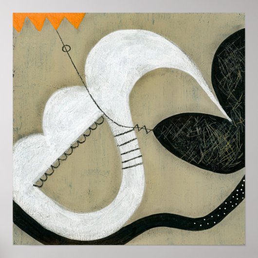 Hummingbird Poster Wall Art (Voorkant)