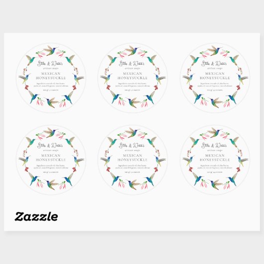 Hummingbird Product Label (Vel)