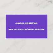 Hummingbird Profile Card 2 Visitekaartje (Achterkant)