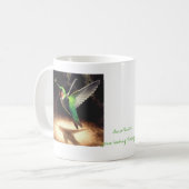 Hummingbird Reflection Mok (Voorkant links)