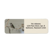 Hummingbird Return Address Labels (Voorkant)