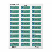 Hummingbird Return Address Labels (Full Sheet)