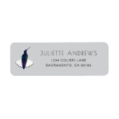 Hummingbird Return Label (Voorkant)