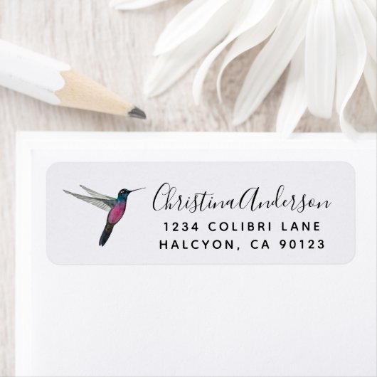 Hummingbird Return Label (Insitu)