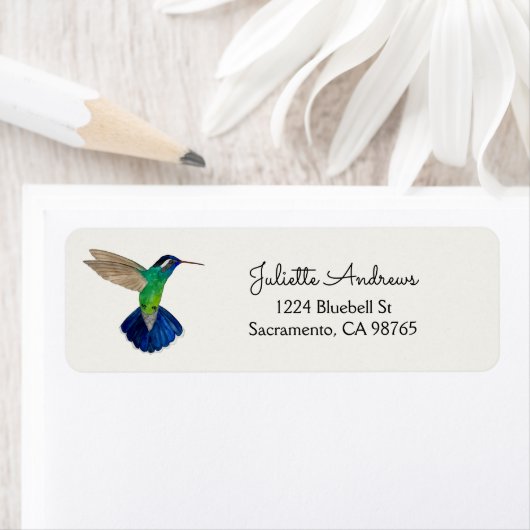 Hummingbird Return Label (Insitu)