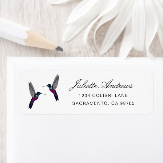 Hummingbird Return Label (Insitu)