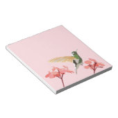 Hummingbird - Roze Notitieblok (Schuin)