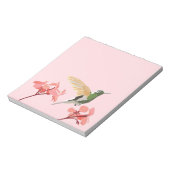 Hummingbird - Roze Notitieblok (Linkerzijde)