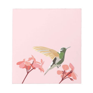 Hummingbird - Roze Notitieblok