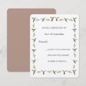 Hummingbird RSVP (Voorkant / Achterkant)