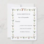 Hummingbird RSVP (Voorkant)