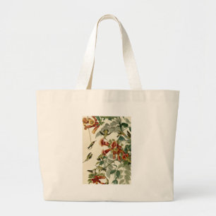 Hummingbird Ruby Throated Audubon Grote Tote Bag