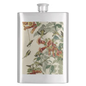 Hummingbird Ruby Throated Audubon Heupfles (Voorkant)