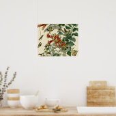 Hummingbird Ruby Throated Audubon Poster (Keuken)