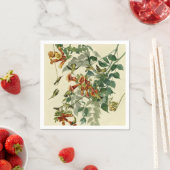 Hummingbird Ruby Throated Audubon Servetten (Insitu)