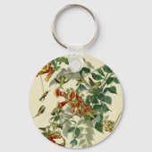 Hummingbird Ruby Throated Audubon Sleutelhanger (Voorkant)