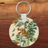 Hummingbird Ruby Throated Audubon Sleutelhanger (Voorkant)