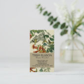 Hummingbird Ruby Throated Audubon Visitekaartje (Staand voorkant)