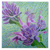 Hummingbird Sage Ceramic Tile Tegeltje (Voorkant)