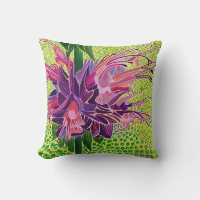 Hummingbird Sage Pillow Kussen (Voorkant)