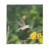 Hummingbird Sanctuary Professional Photography  Notitieblok (Voorkant)