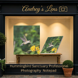 Hummingbird Sanctuary Professional Photography  Notitieblok