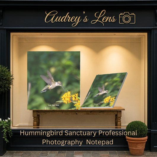 Hummingbird Sanctuary Professional Photography  Notitieblok