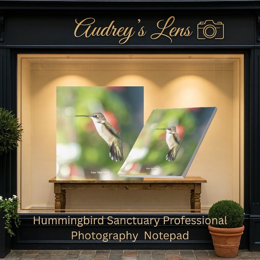 Hummingbird Sanctuary Professional Photography  Notitieblok