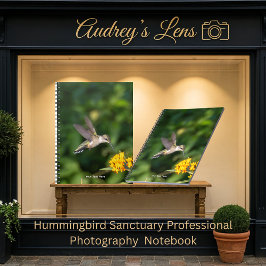 Hummingbird Sanctuary Professional Photography  Notitieboek
