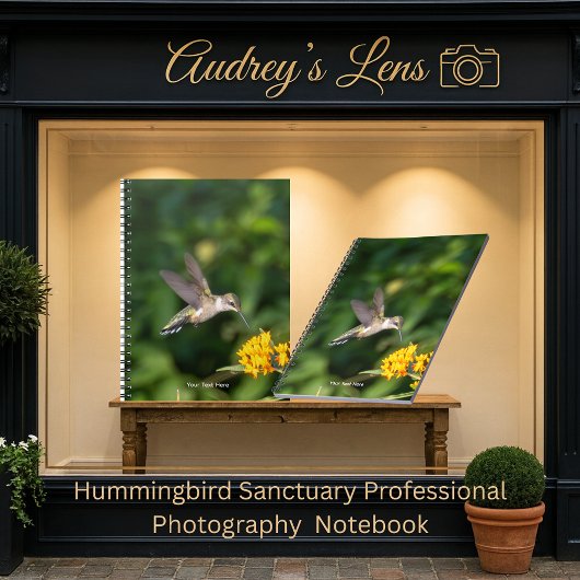 Hummingbird Sanctuary Professional Photography  Notitieboek