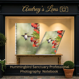 Hummingbird Sanctuary Professional Photography  Notitieboek