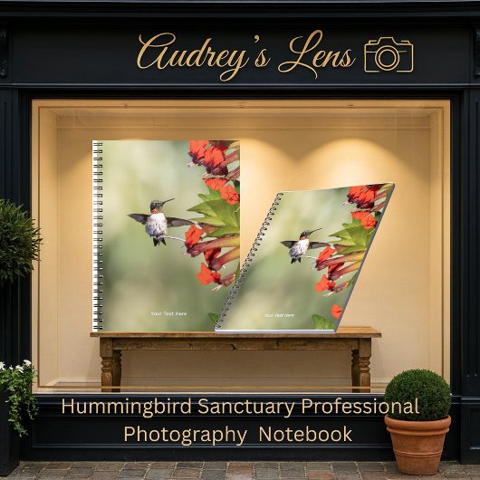 Hummingbird Sanctuary Professional Photography  Notitieboek