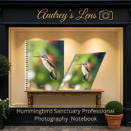 Hummingbird Sanctuary Professional Photography  Notitieboek