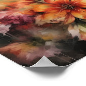 Hummingbird Schilderen Kunst Print Poster (Hoek)