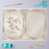 Hummingbird Series Design 3 Tissuepapier (Craft)