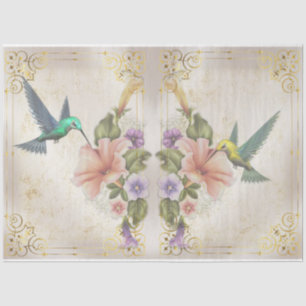 Hummingbird Series Design 4 Tissuepapier