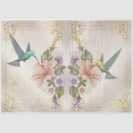 Hummingbird Series Design 4 Tissuepapier (Voorkant)