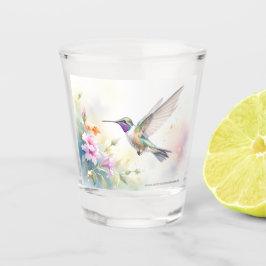 Hummingbird Shot Glas