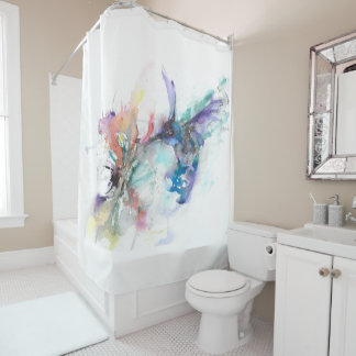 Hummingbird Shower Curtain Douchegordijn