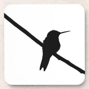 Hummingbird Silhouette Bier Onderzetter