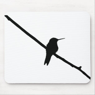 Hummingbird Silhouette Muismat