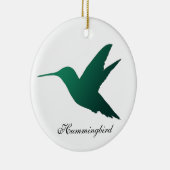 Hummingbird Silhouette Ornament (Rechts)
