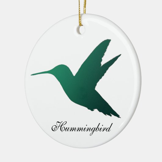 Hummingbird Silhouette Ornament (Links)