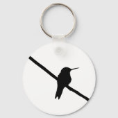 Hummingbird Silhouette Sleutelhanger (Voorkant)