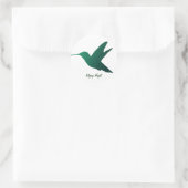 Hummingbird Silhouette Sticker (Tas)
